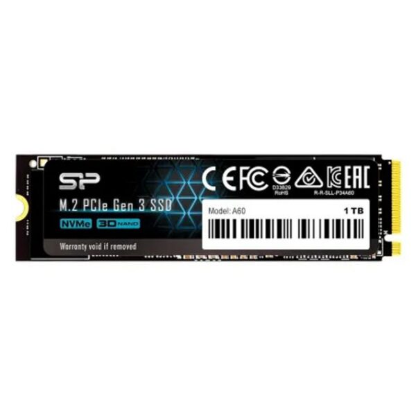 هارد اینترنال اس اس دی سیلیکون پاور مدل M.2 A60 Int ظرفیت 1 ترابایت